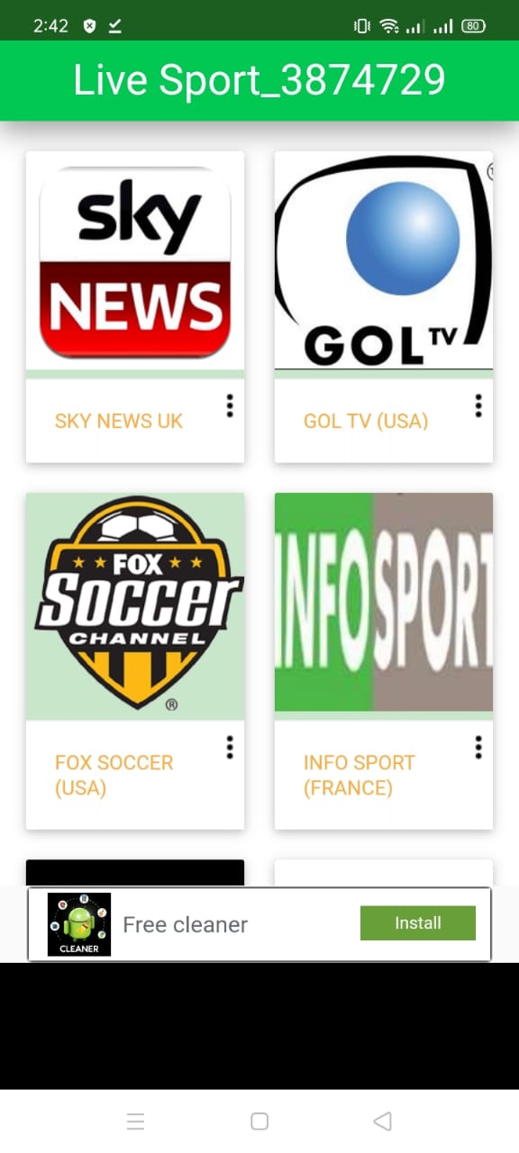 Screenshot 3 of Soccer TV