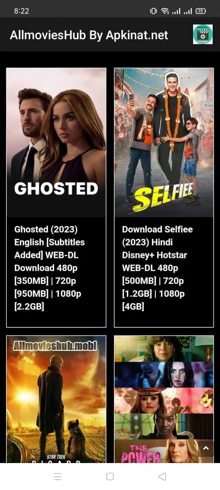 Screenshot 1 of AllmoviesHub