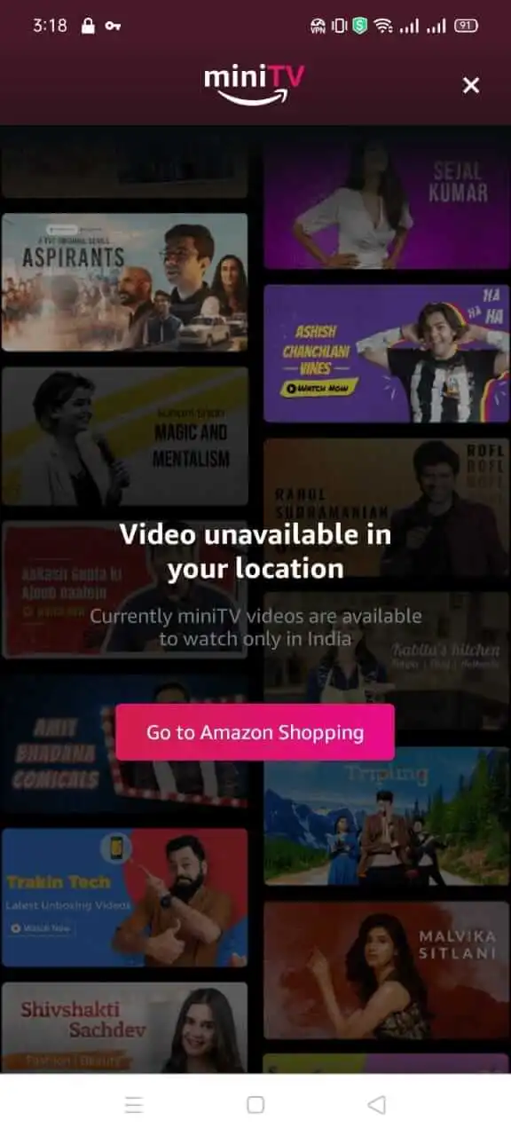 Screenshot 2 of Amazon Mini TV