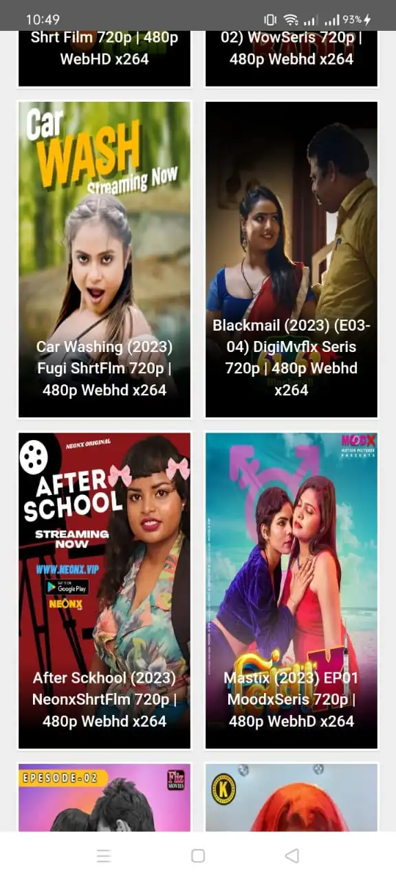 Screenshot 2 of Filmy 4 App