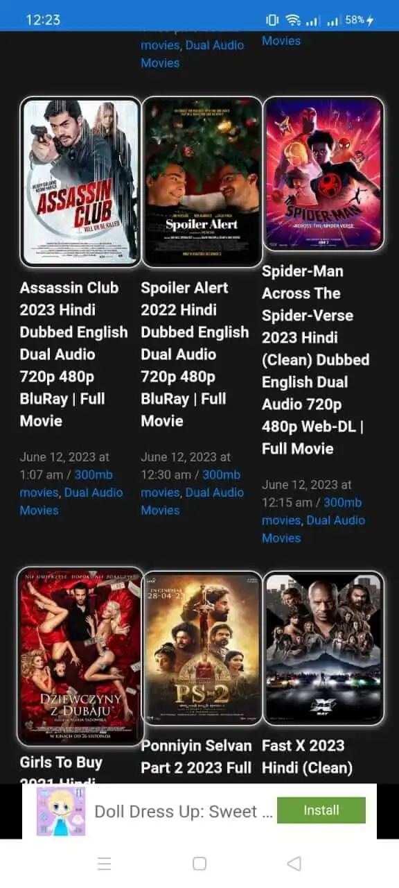 Screenshot 1 of 8xFlix