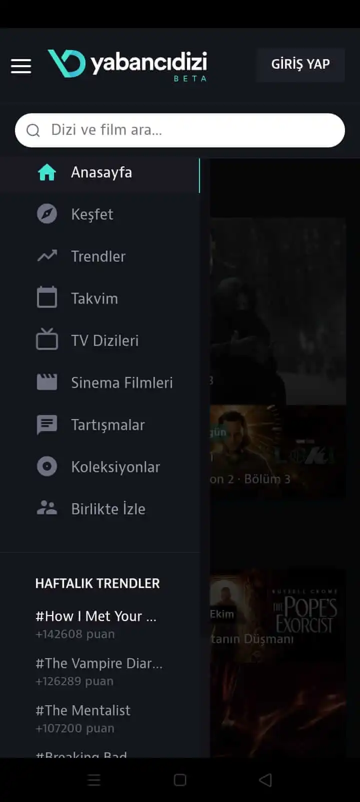 Screenshot 1 of Yabancı Dizi