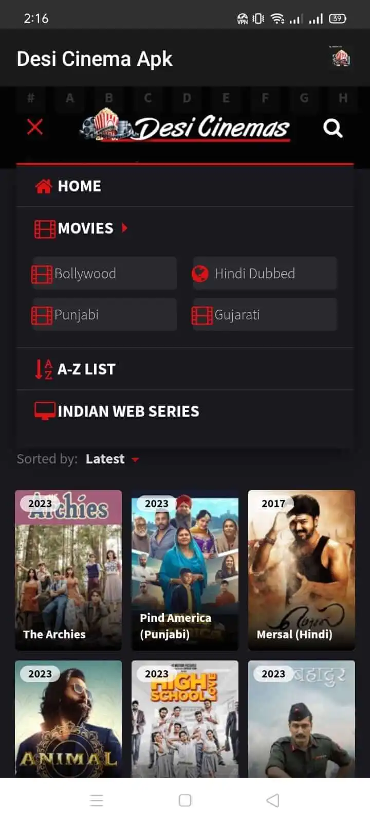 Screenshot 3 of Desi Cinema