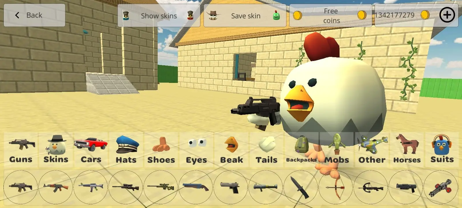 Screenshot 1 of Military Chicken Gun