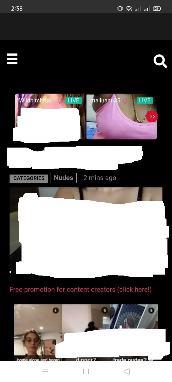 Screenshot 1 of X TikTok App