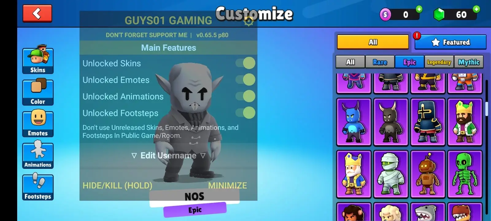 Screenshot 1 of Guys01 Gaming