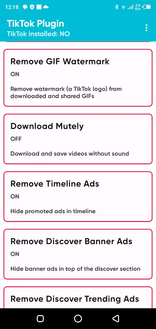Screenshot 2 of TikTok Plugin Mod